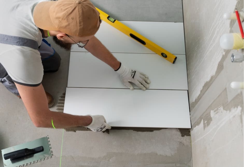 Pose de carrelage par L'ART RENOV